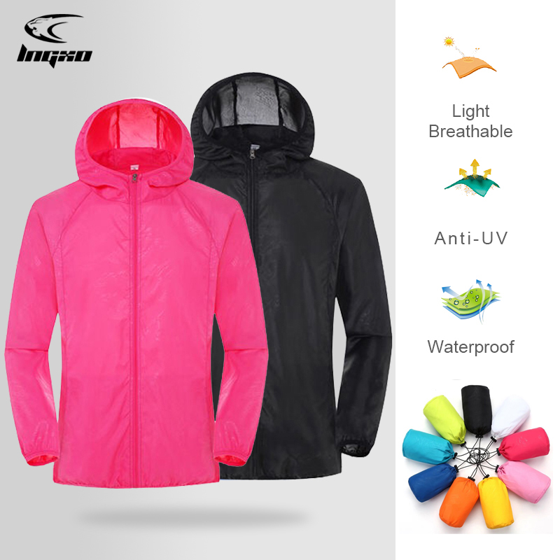 Men Women Hiking Jacket Waterp - Outdoor Sport Windbreaker ulasan dan harga
