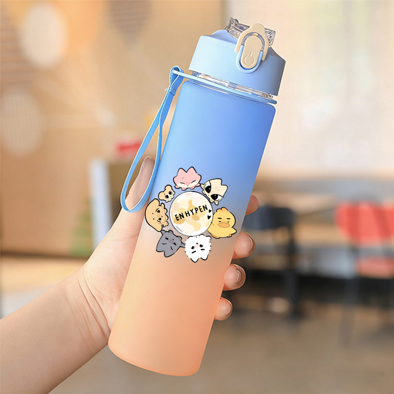 750ml ENHYPEN Gradient Water B - Outdoor Sport Gym ulasan dan harga