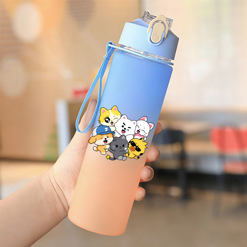 750ml ENHYPEN Gradient Water B - Outdoor Sport Gym ulasan dan harga