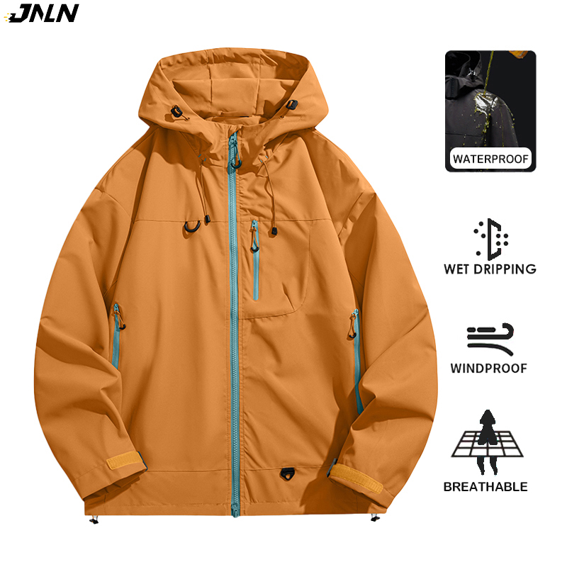 JNLN Men's Women's Waterproof  - Outdoor Sport Windbreaker ulasan dan harga