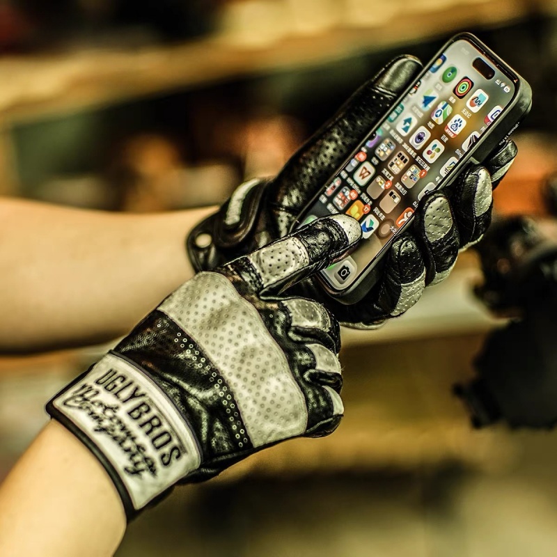 Uglybros Unisex  Genuine Leath - Horse Riding Glove ulasan dan harga
