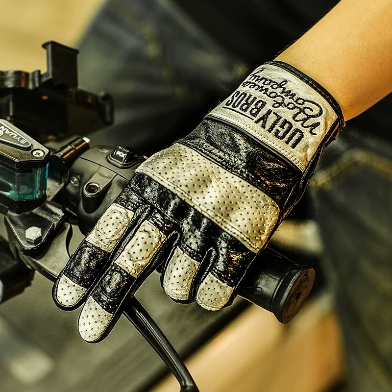 Uglybros Unisex  Genuine Leath - Horse Riding Glove ulasan dan harga