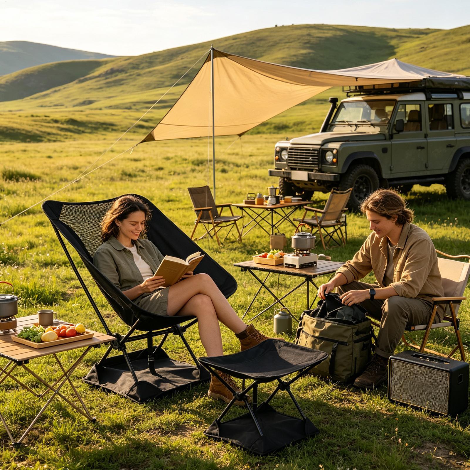 Oxford Cloth Anti-Sink Camp Ch - Outdoor Sport Chairs ulasan dan harga
