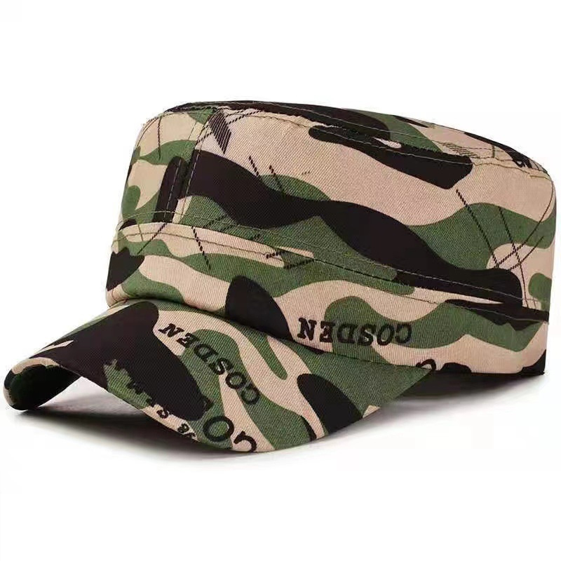 New【Flat Cap Fashion Camo Base - Outdoor Sport Hat Classic ulasan dan harga