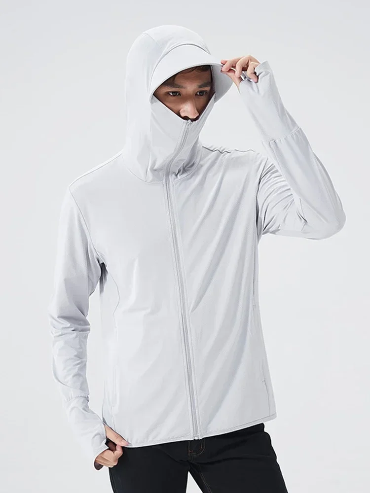 Summer Hooded Jacket UPF 50+UV - Outdoor Sport Windbreaker ulasan dan harga