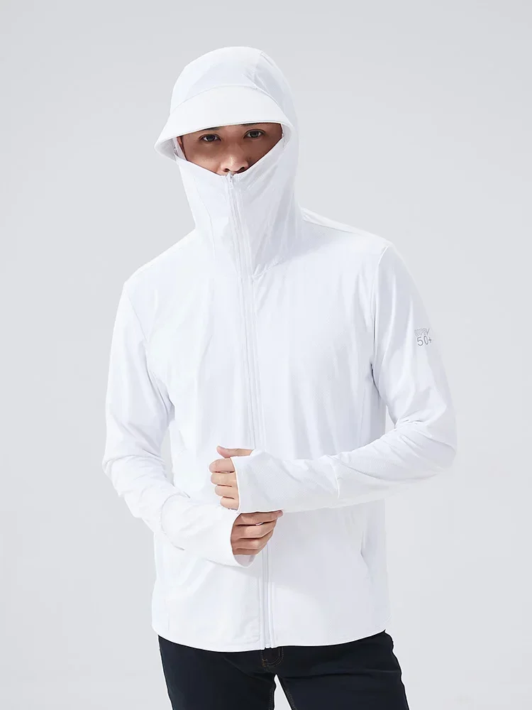 Summer Hooded Jacket UPF 50+UV - Outdoor Sport Windbreaker ulasan dan harga