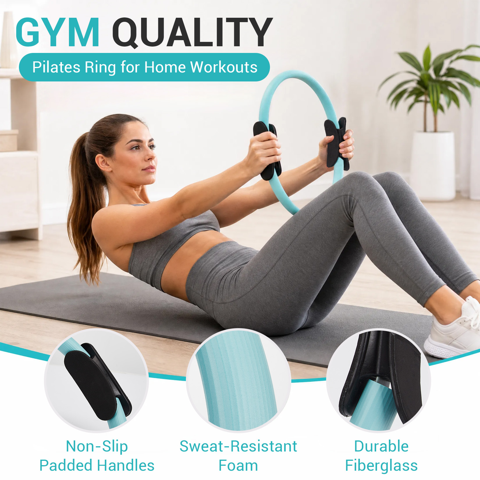 Pilates Training Set, 6-in-1 P - Gymnastic Bar Home ulasan dan harga
